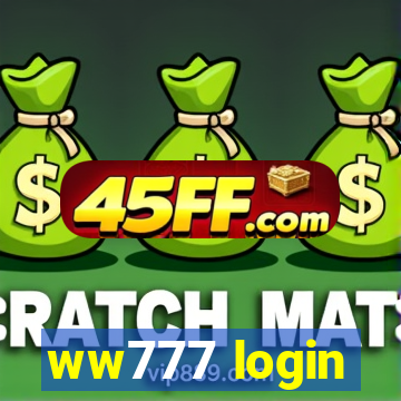 ww777 login